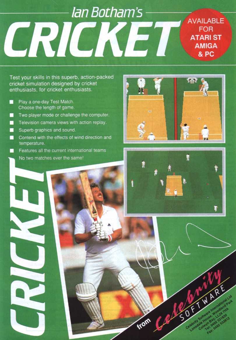 Ian Botham's Cricket cover