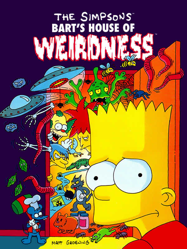 The Simpsons: Bart's House of Weirdness cover