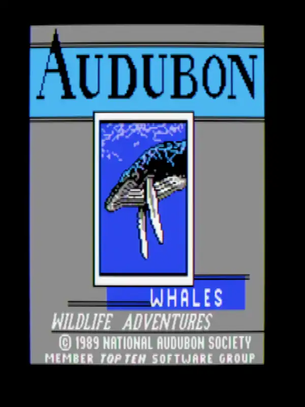 Audubon Whales: Wildlife Adventure cover