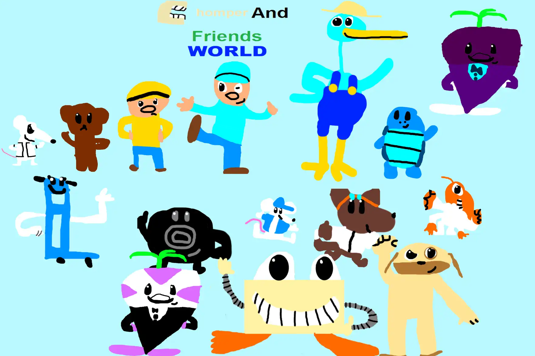 Chomper and Friends World cover