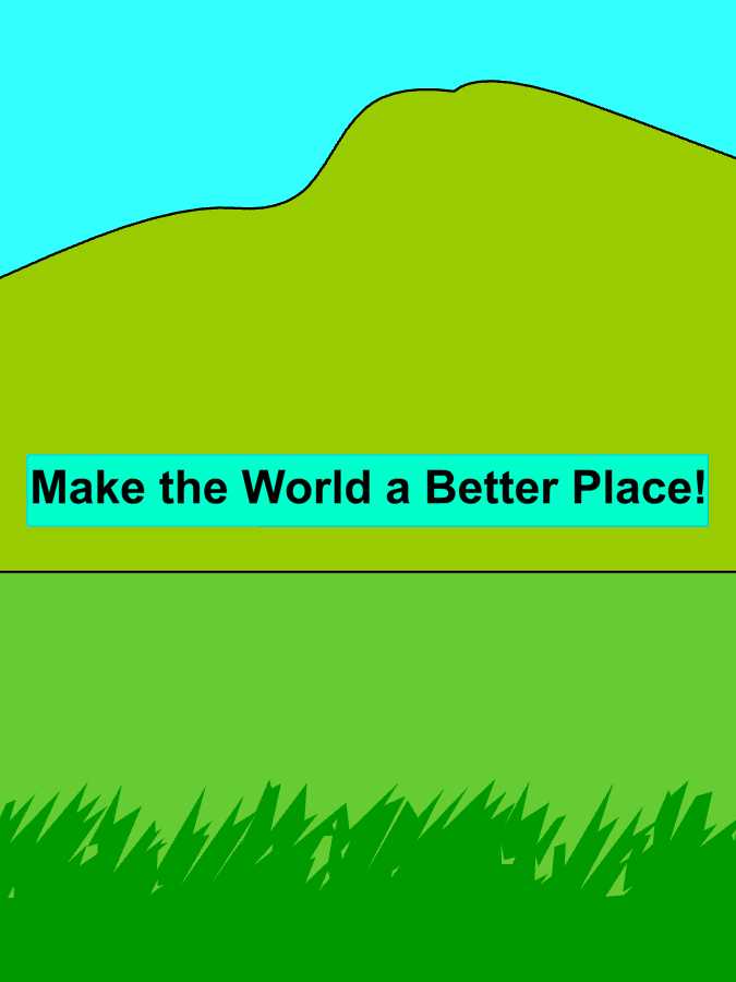 Make the World a Better Place cover