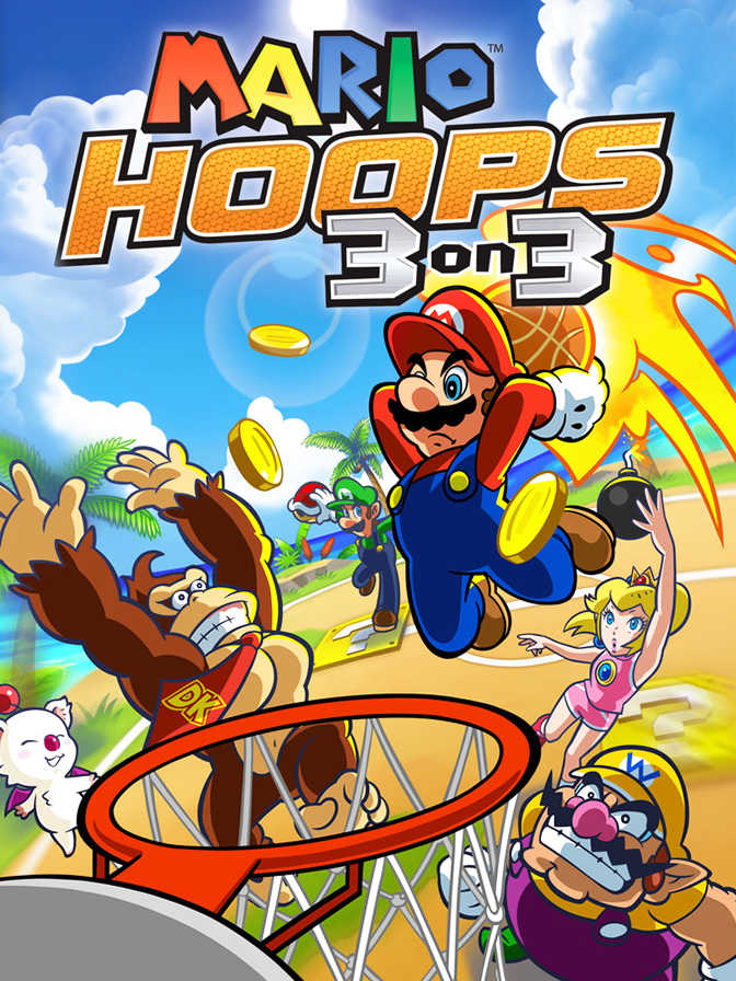 Mario Hoops 3-on-3 cover