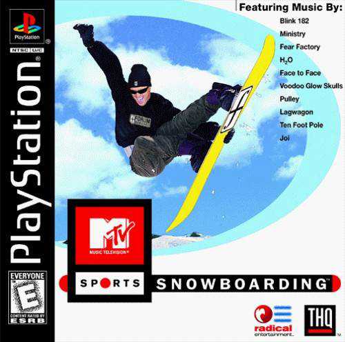 MTV Sports: Snowboarding cover