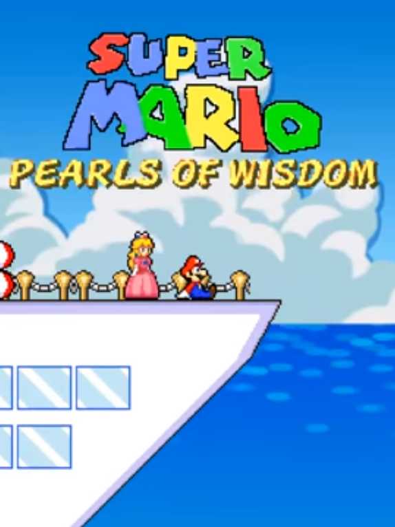 Super Mario Pearls of Wisdom cover