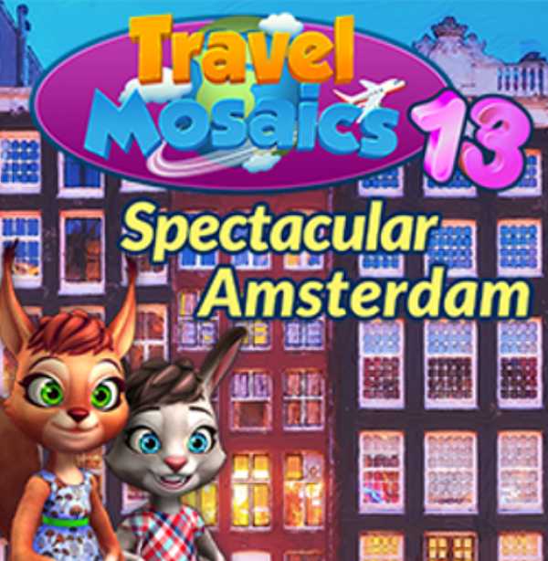 Travel Mosaics 13: Spectacular Amsterdam cover