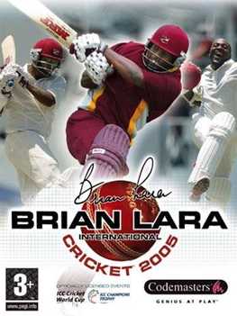 Brian Lara International Cricket 2005 cover