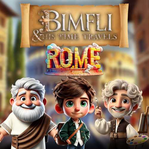 Bimfli & His Time Travels: Rome cover