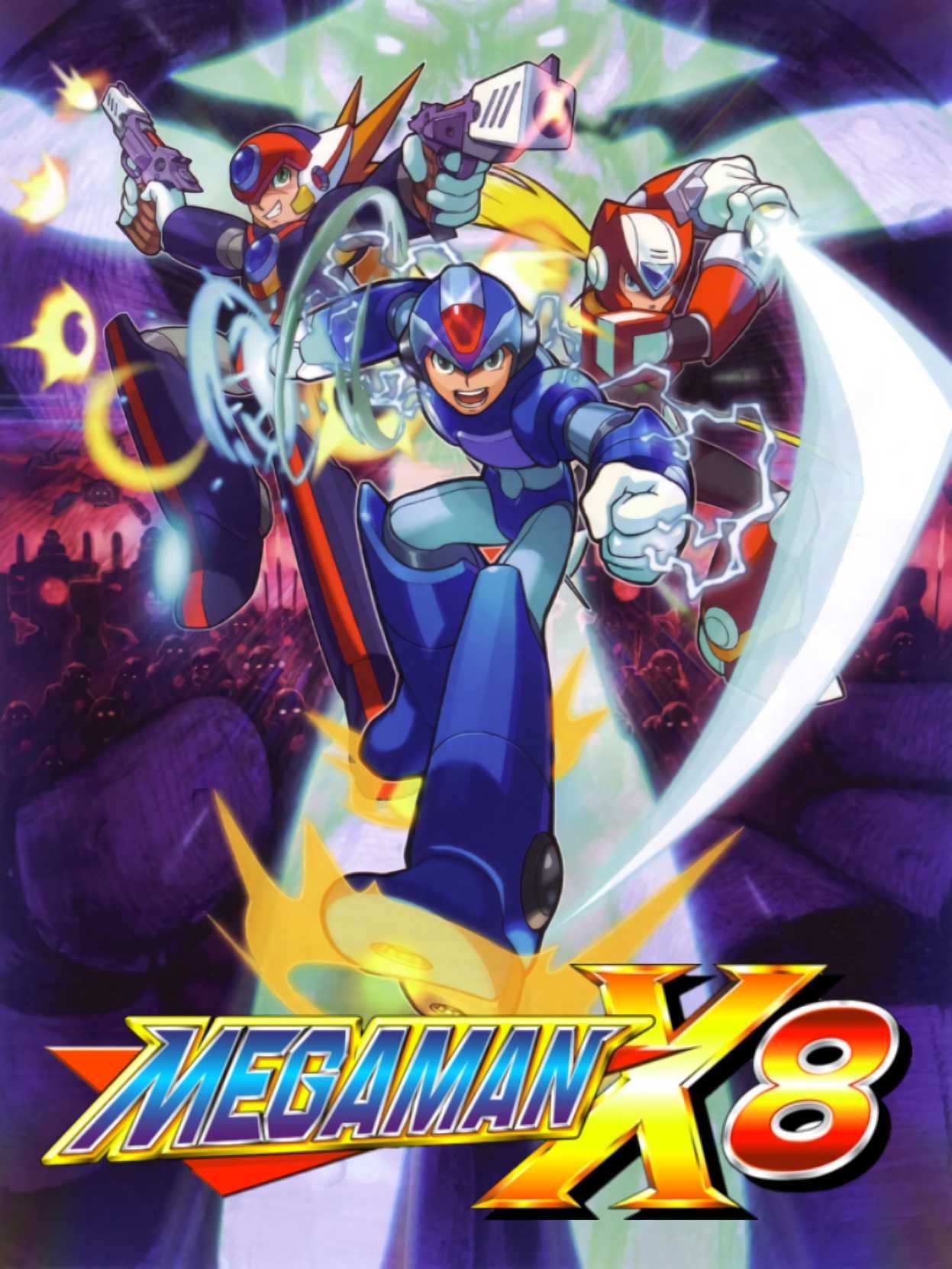 Mega Man X8 cover