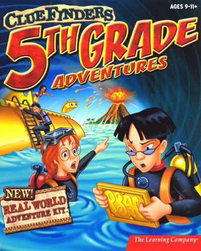 ClueFinders 5th Grade Adventures: The Secret of the Living Volcano cover