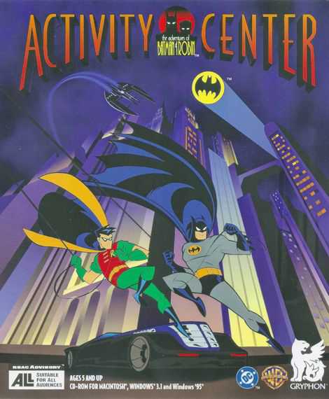 The Adventures of Batman & Robin: Activity Centre cover