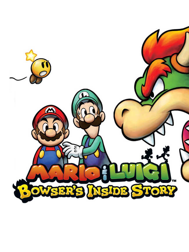 Mario & Luigi: Bowser's Inside Story cover