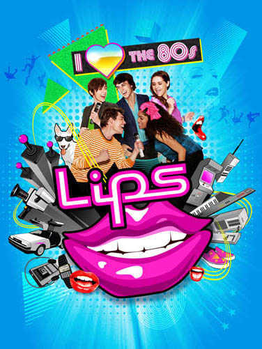 Lips: I Love the 80's cover