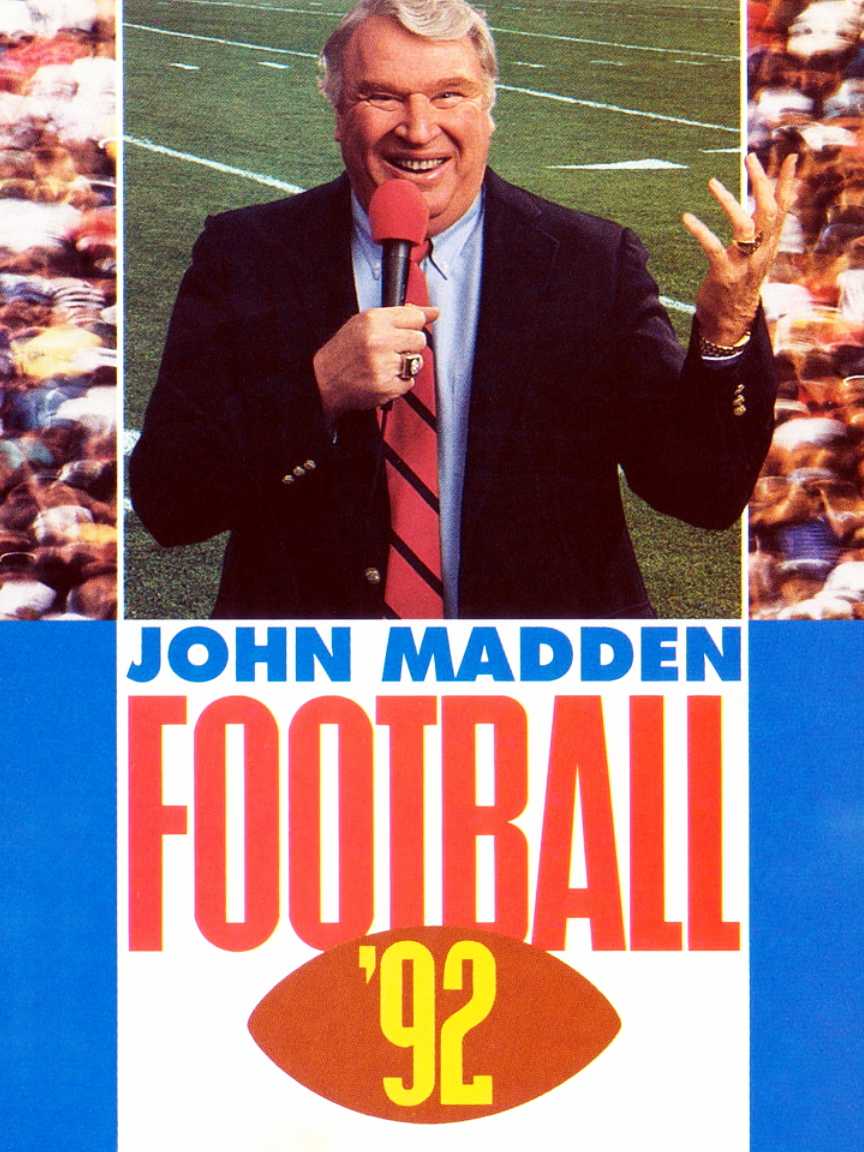 John Madden Football '92 cover