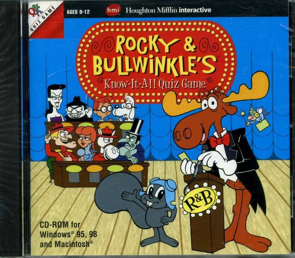 Rocky & Bullwinkle's Know-It-All Quiz Game cover