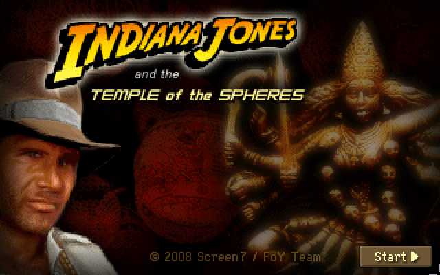 Indiana Jones and the Temple of the Spheres cover