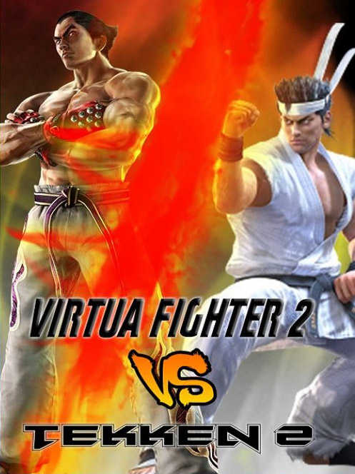 Virtua Fighter 2 vs. Tekken 2 cover