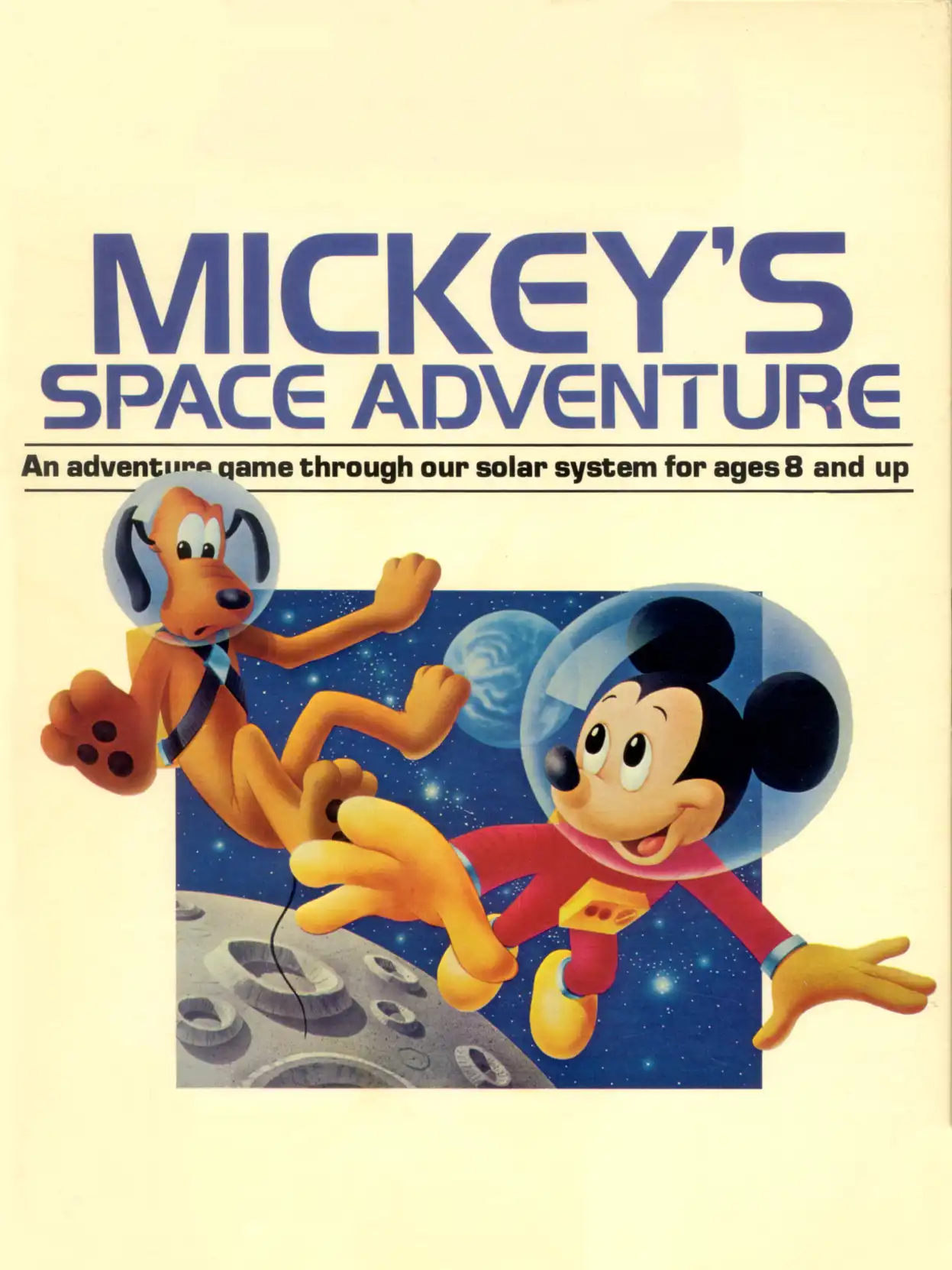 Mickey's Space Adventure cover