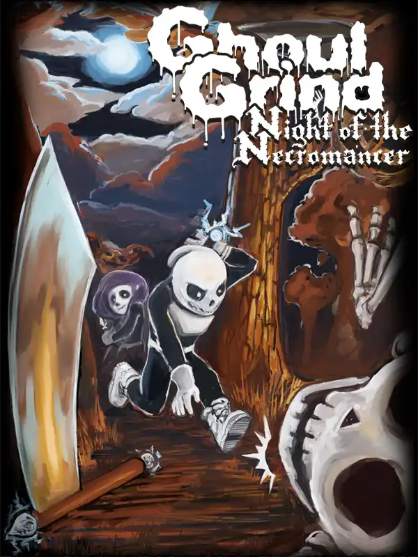 Ghoul Grind: Night of the Necromancer cover