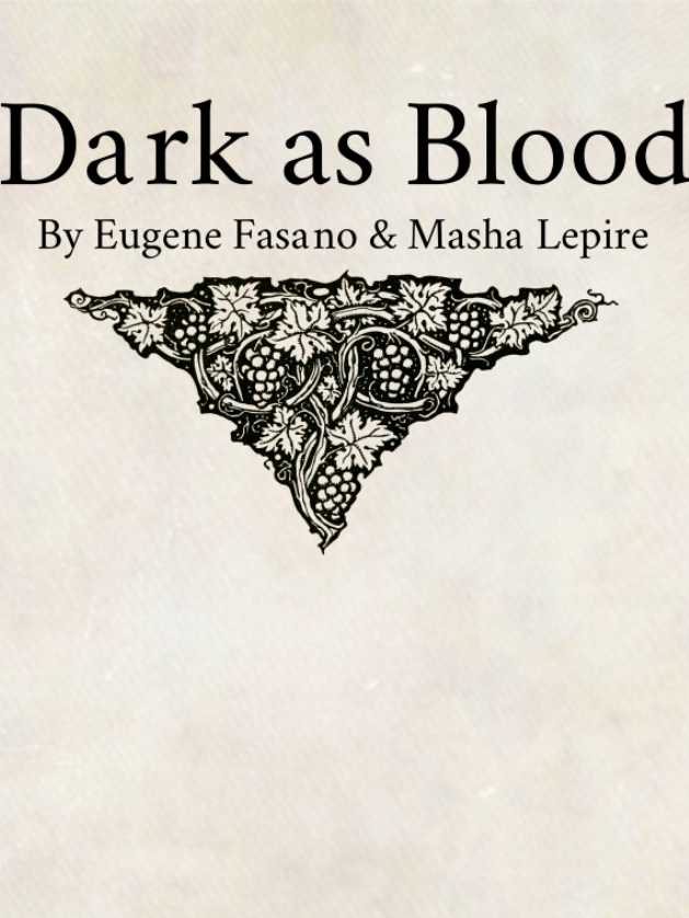 Dark as Blood cover