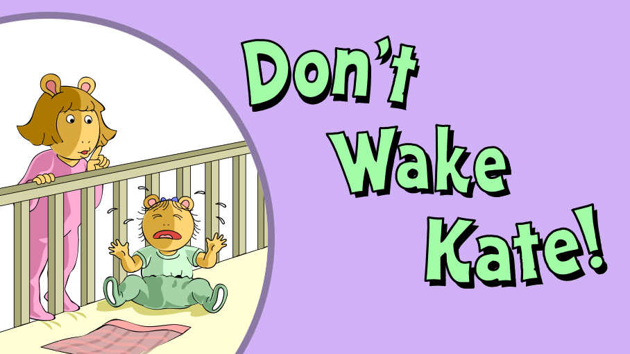 Don't Wake Kate! cover