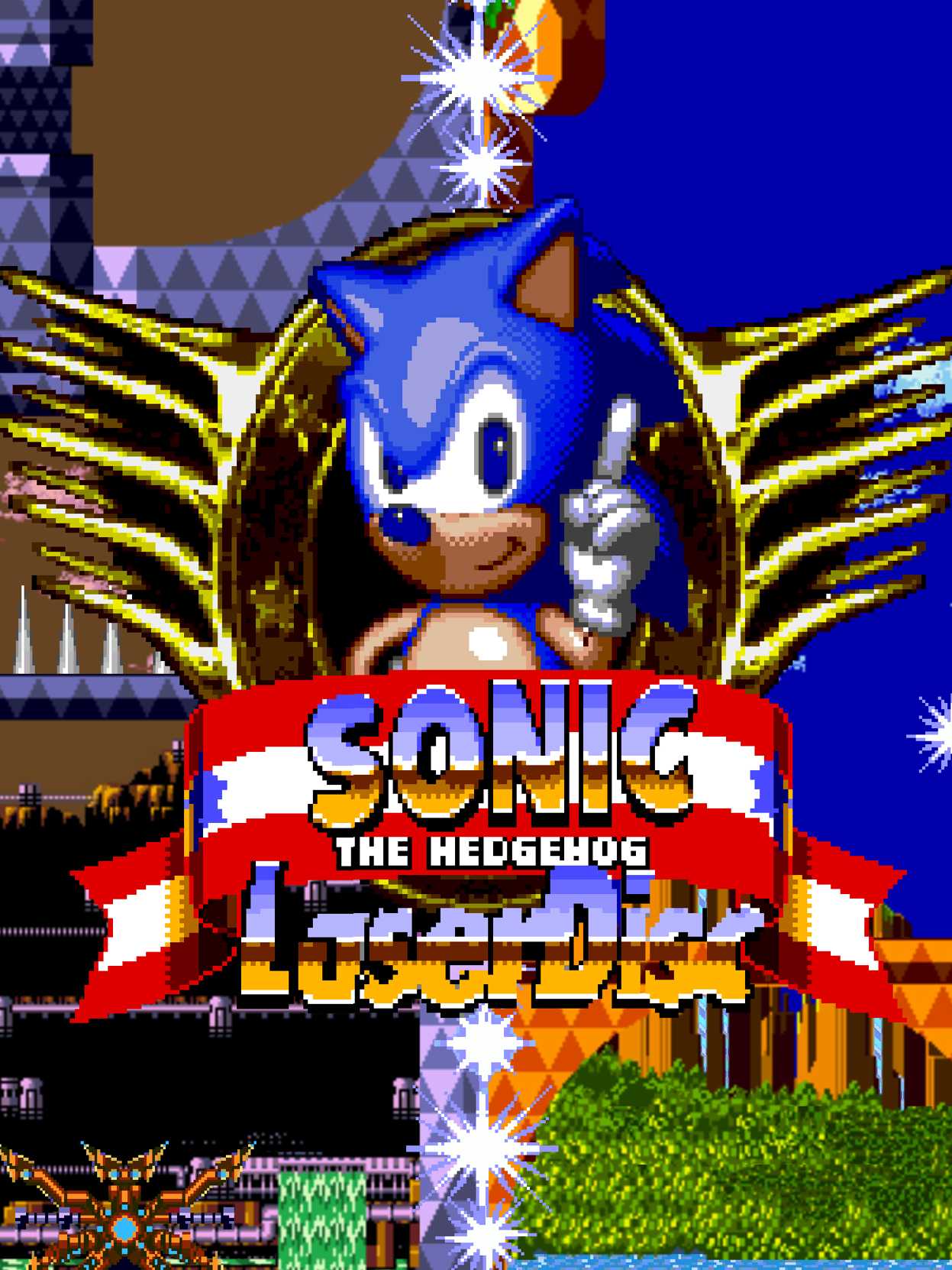 Sonic LaserDisc cover