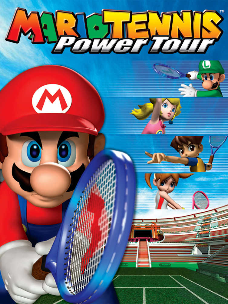 Mario Tennis: Power Tour cover