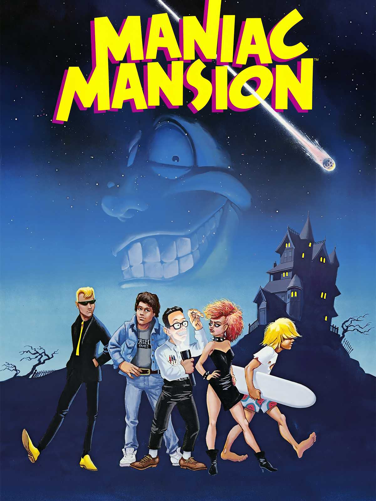 Maniac Mansion cover