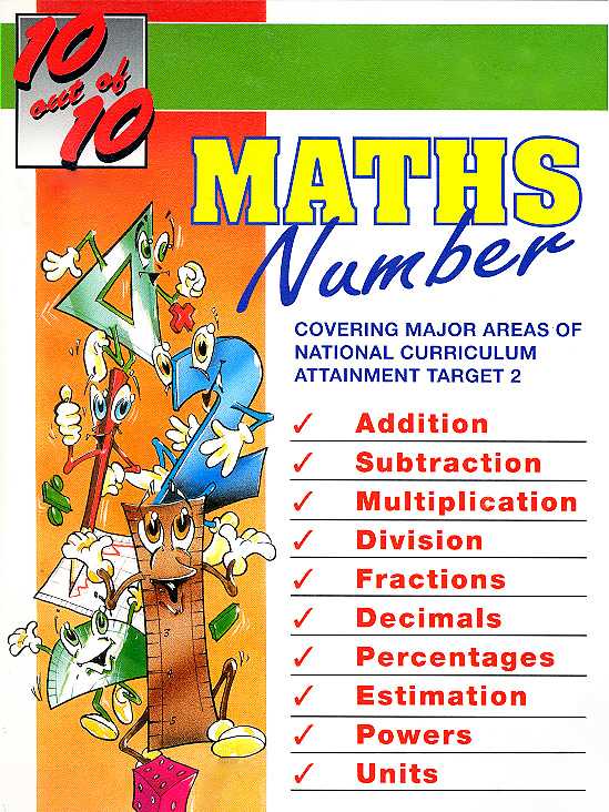 10 out of 10: Maths Number cover