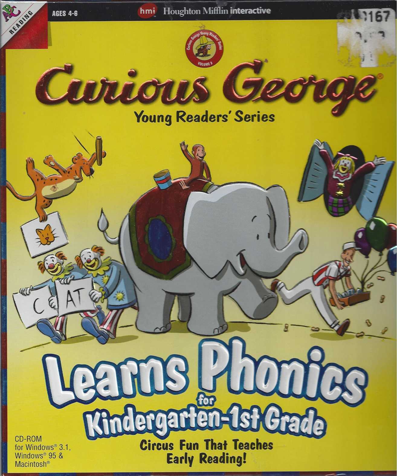 Curious George Learns Phonics cover