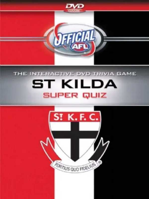 Official AFL: The Interactive DVD Trivia Game - St Kilda Super Quiz cover