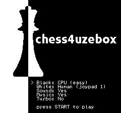 Chess 4 Uzebox