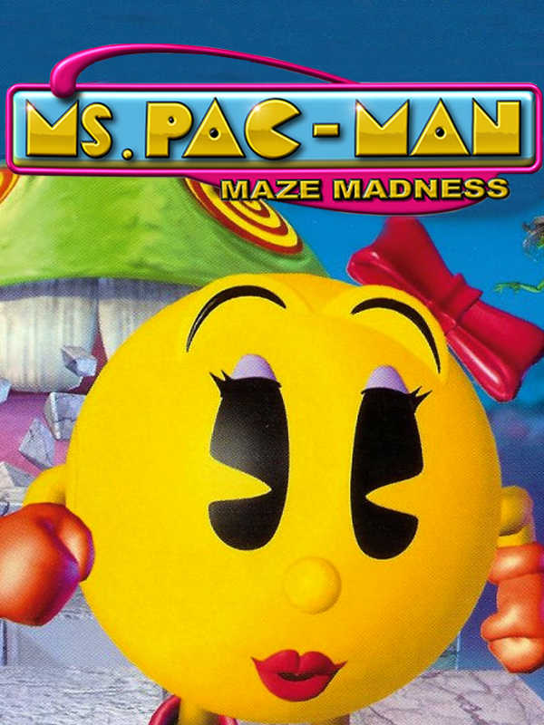 Ms. Pac-Man: Maze Madness cover