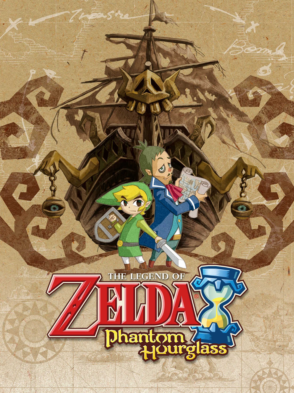 The Legend of Zelda: Phantom Hourglass cover