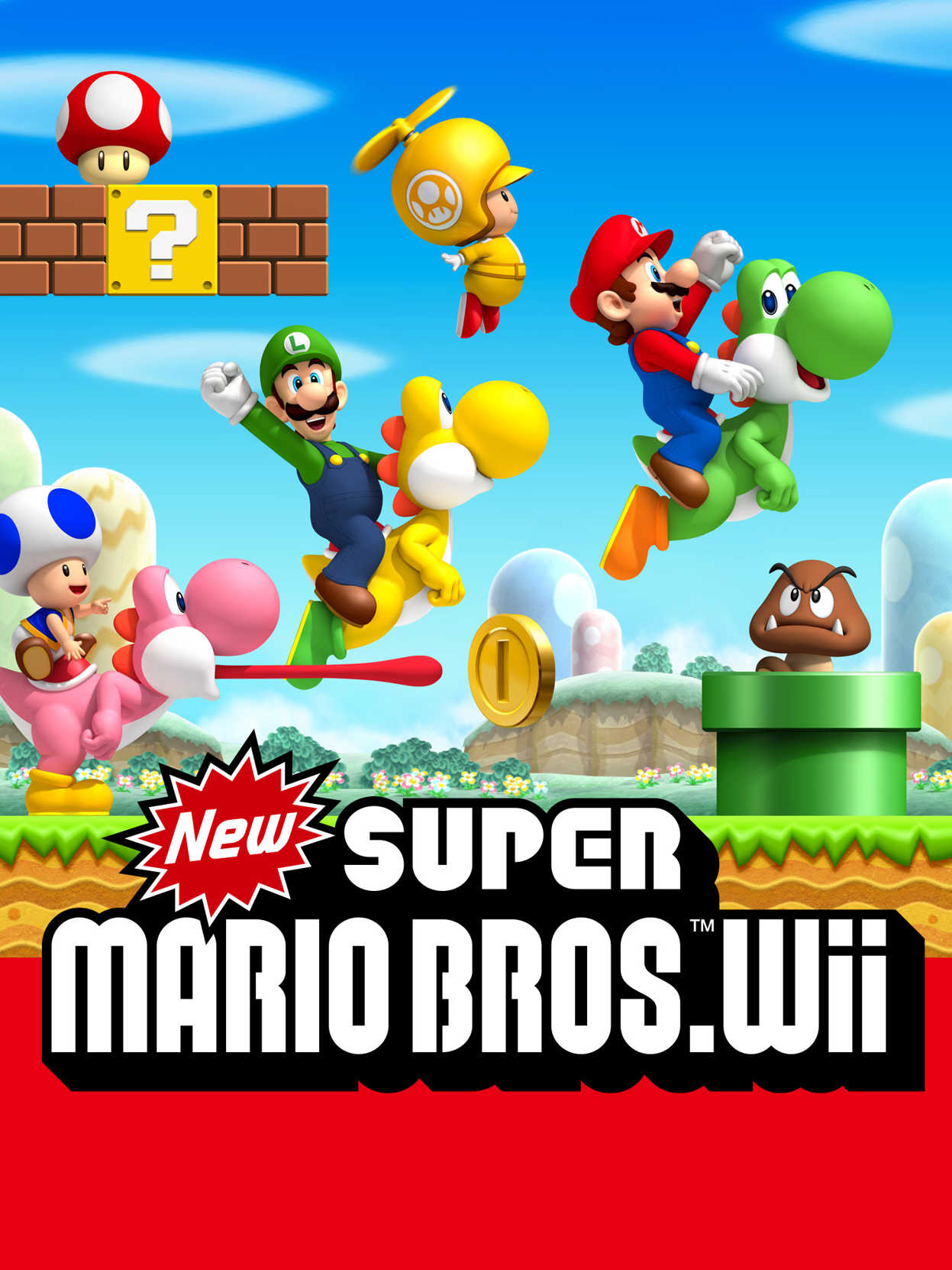 New Super Mario Bros. Wii cover