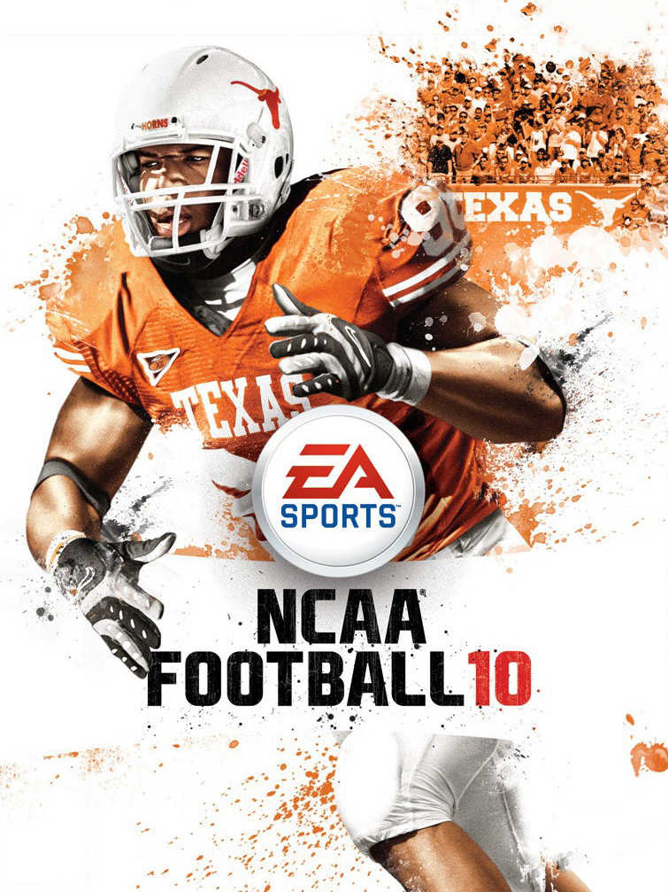 NCAA Football 10 cover