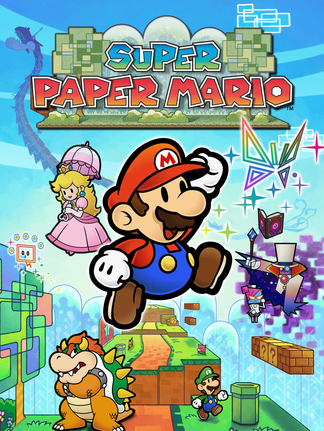 Super Paper Mario cover