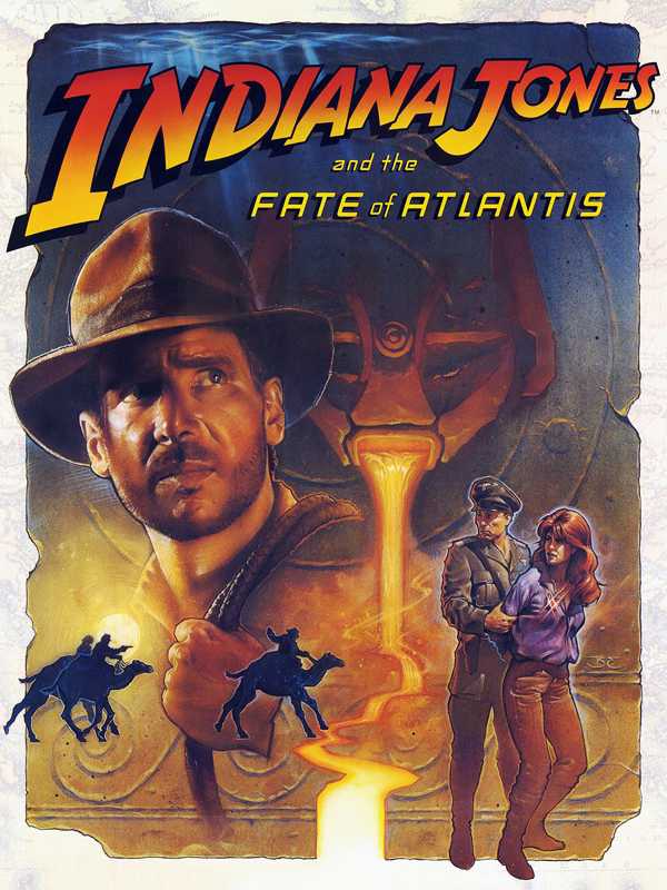 Indiana Jones and the Fate of Atlantis cover