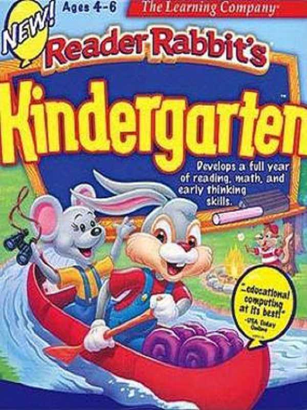 Reader Rabbit Kindergarten cover