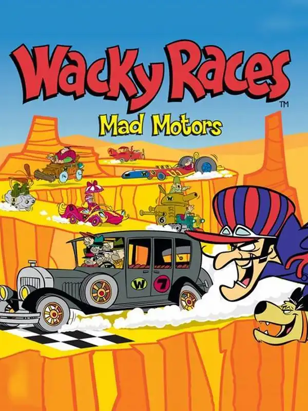 Wacky Races: Mad Motors cover