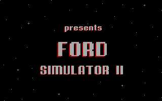 Ford Simulator II cover