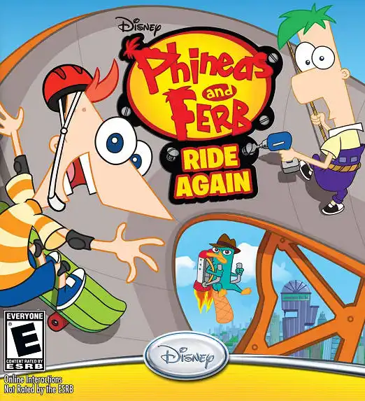 Phineas and Ferb Ride Again cover