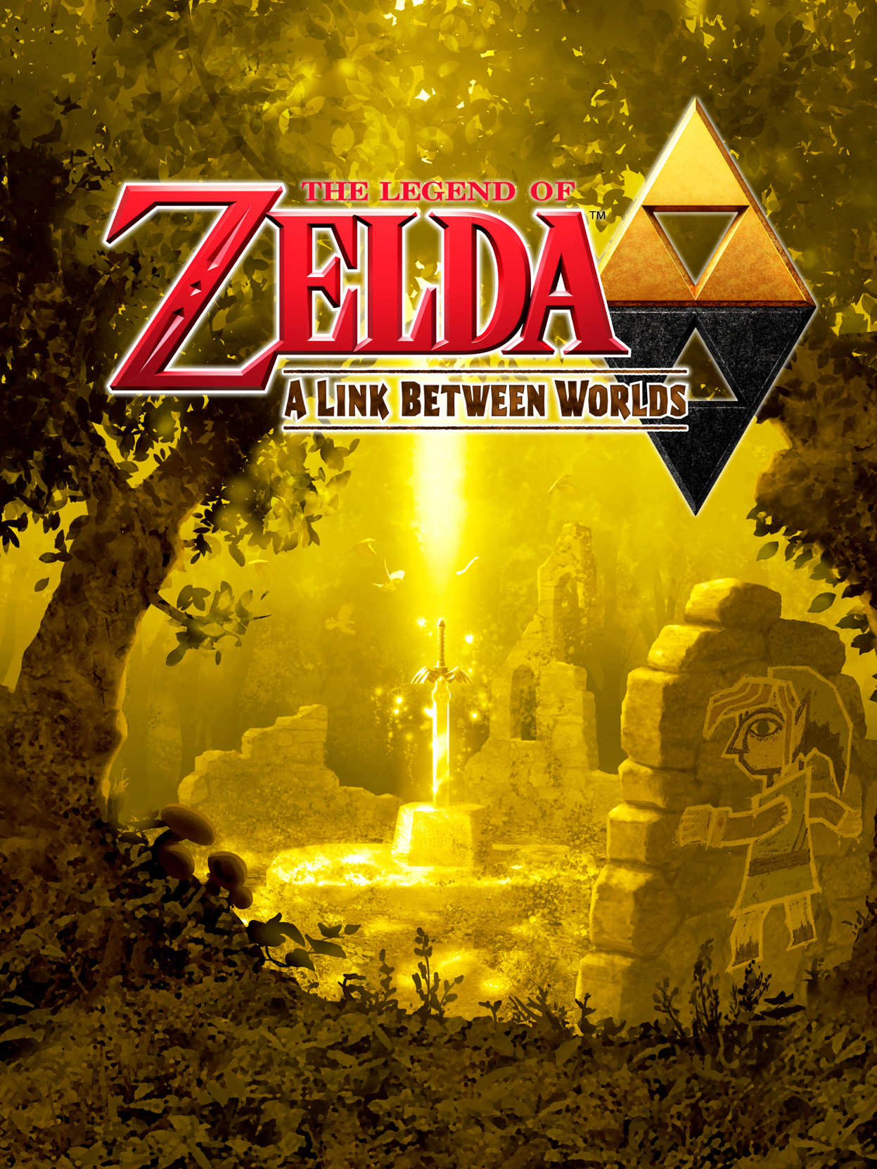 The Legend of Zelda: A Link Between Worlds cover