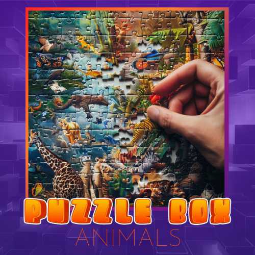 Puzzle Box: Animals cover