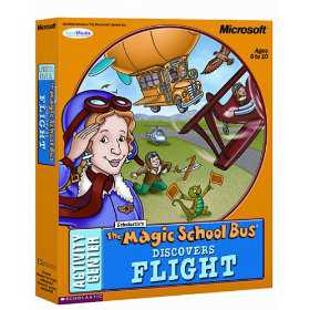 Magic School Bus Discovers Flight cover