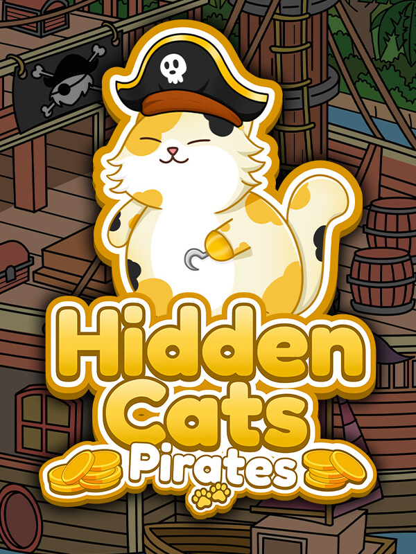 Hidden Cats: Pirates cover