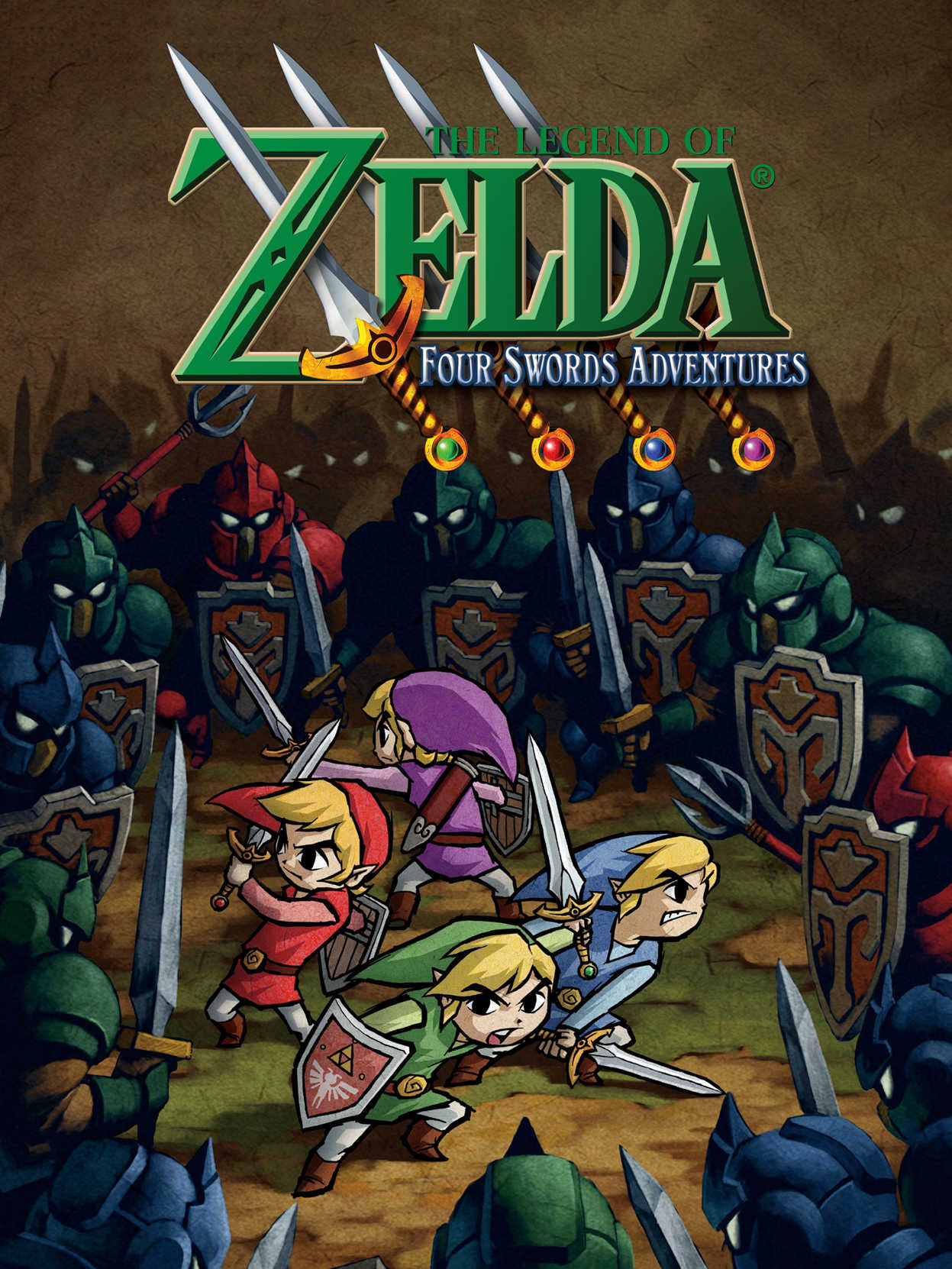 The Legend of Zelda: Four Swords Adventures cover