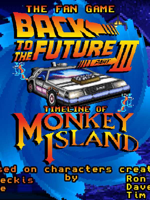 The Fan Game: Back to the Future - Part III: Timeline of Monkey Island cover