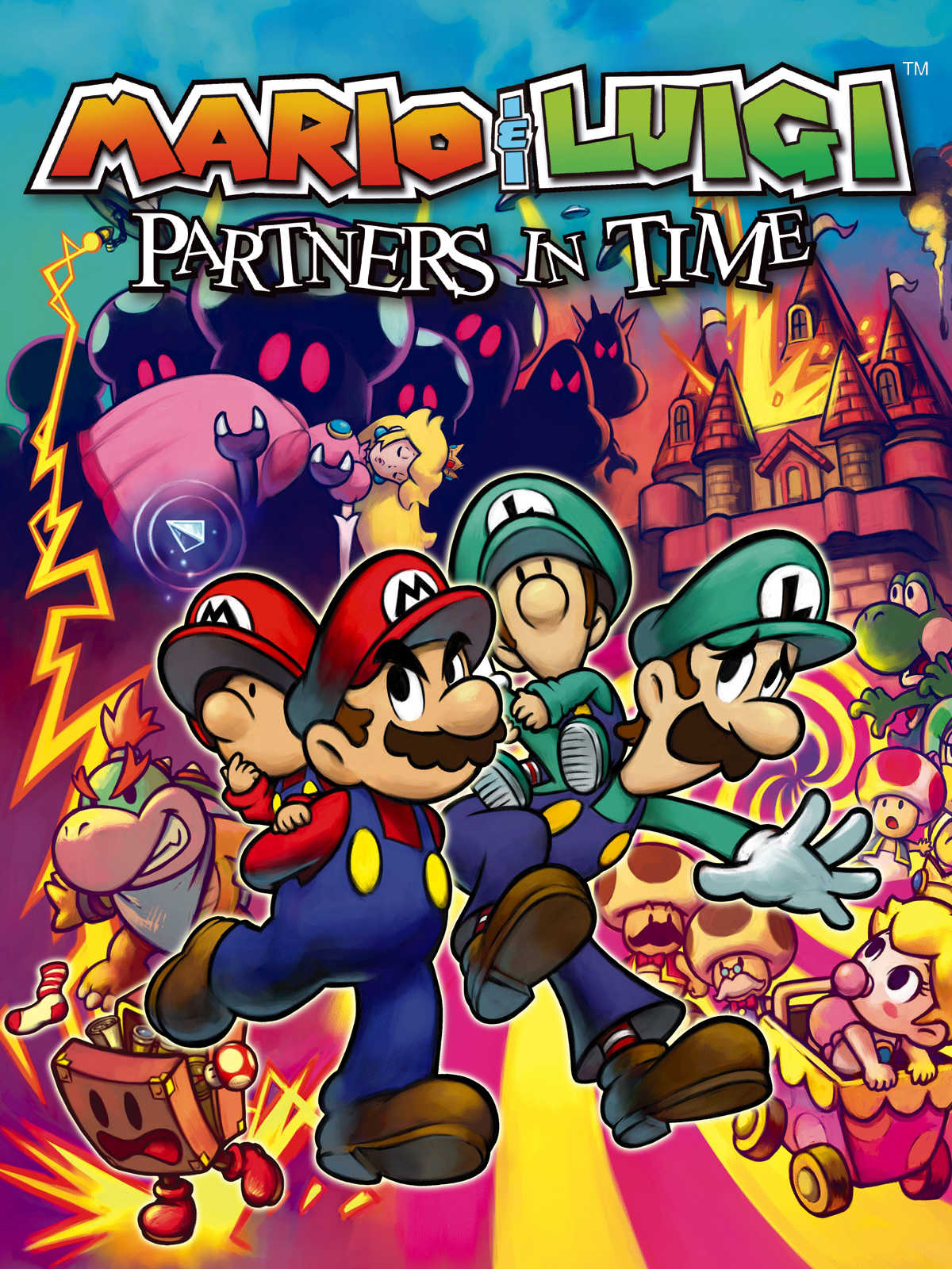 Mario & Luigi: Partners in Time cover