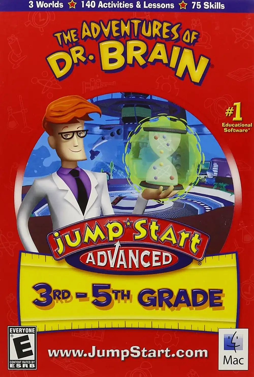 JumpStart Advanced 3rd-5th Grade: Adventures of Dr. Brain cover