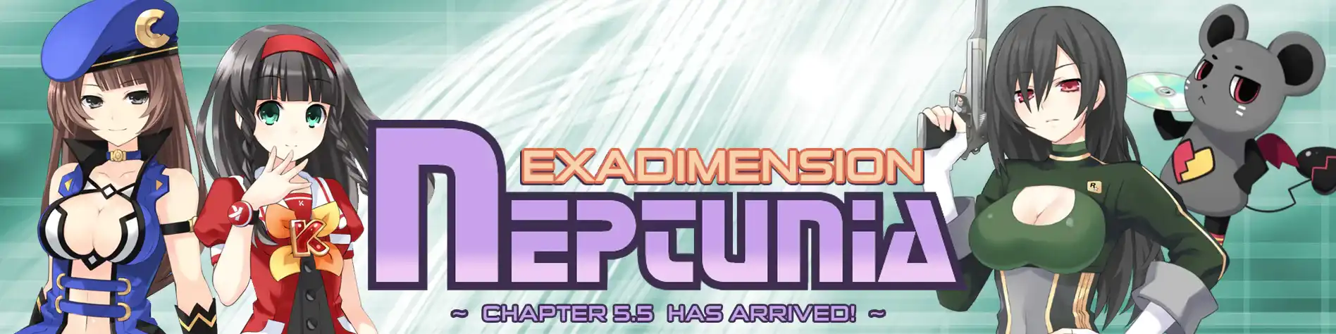 Exadimension Neptunia cover